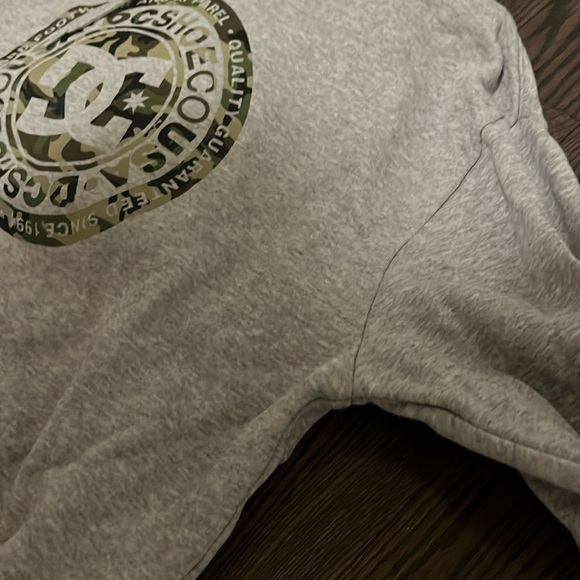 DC shoes hoodie - grey with camo branding - Picture 6 of 10